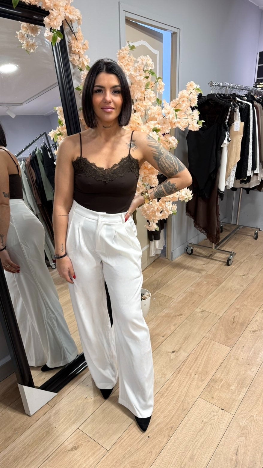 Pantalon blanc Classic