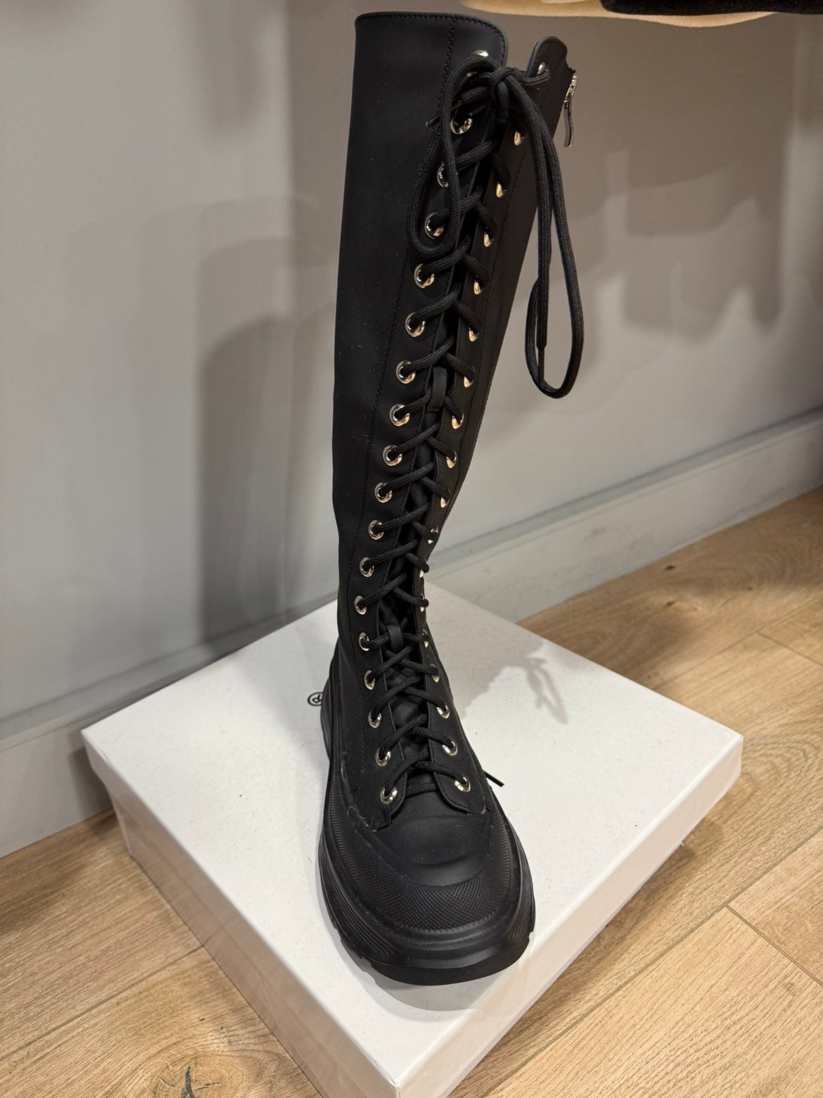 Bottes à lacets